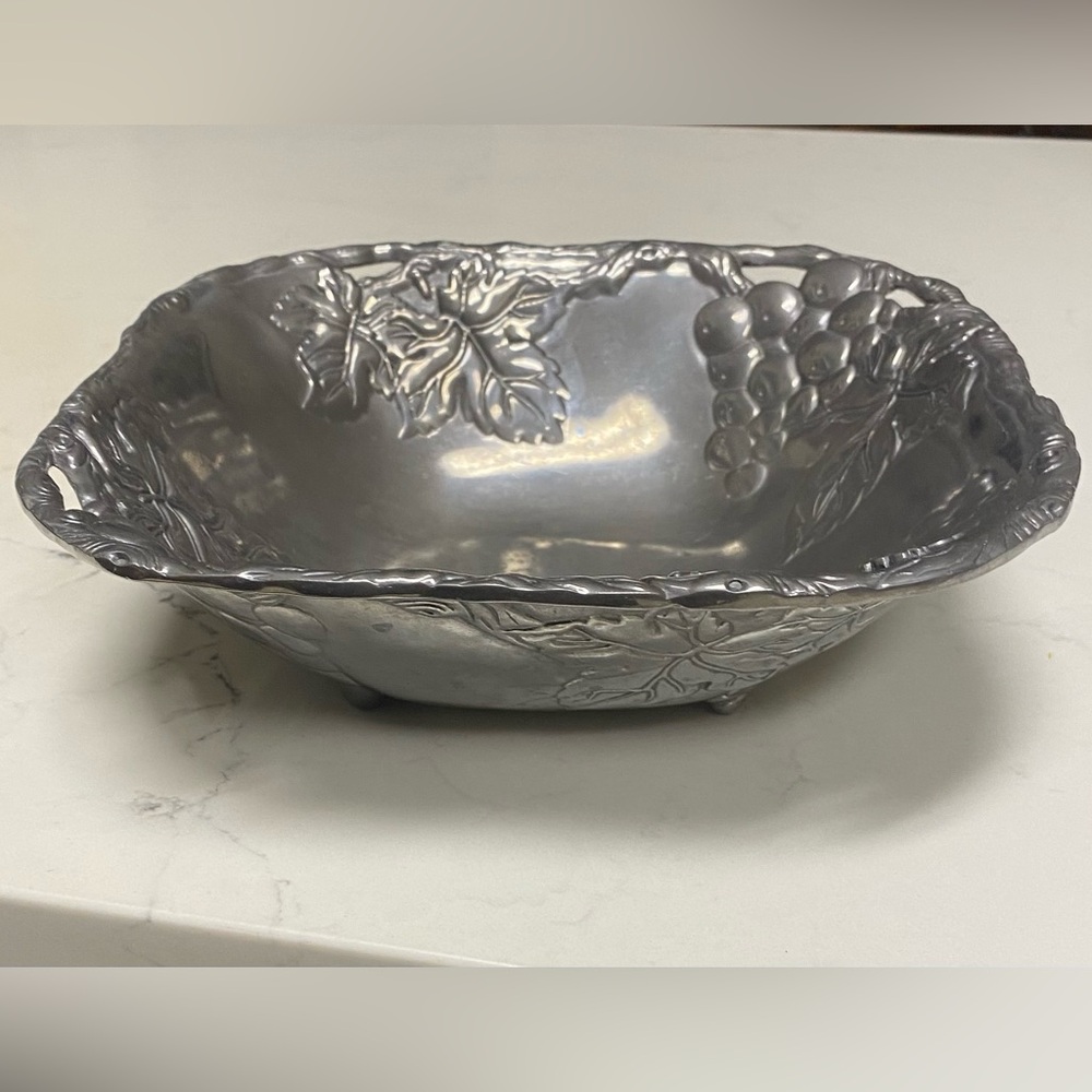2001 Arthur Court Silver Decorative Bowl